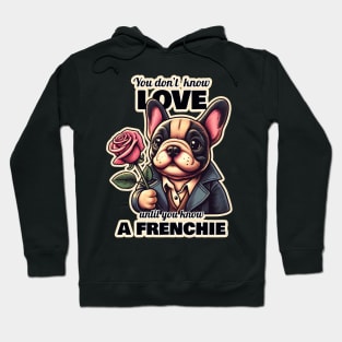 French Bulldog Valentine's day Hoodie